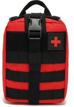 Alta-X Outdoor - Ehbo Tas Rood - Medicijntas - First Aid Bag - Jacht Survival Militaire Edc Pack Molle - Tactical Heuptas Outdoor Sos Pouch Leger Medische Kit Taille Riem Rugzak -Reisbagage Winkel 834x1200 17
