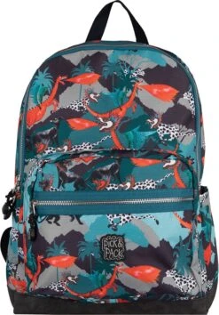 Pick & Pack Forest Dragon Backpack M - Multi Green