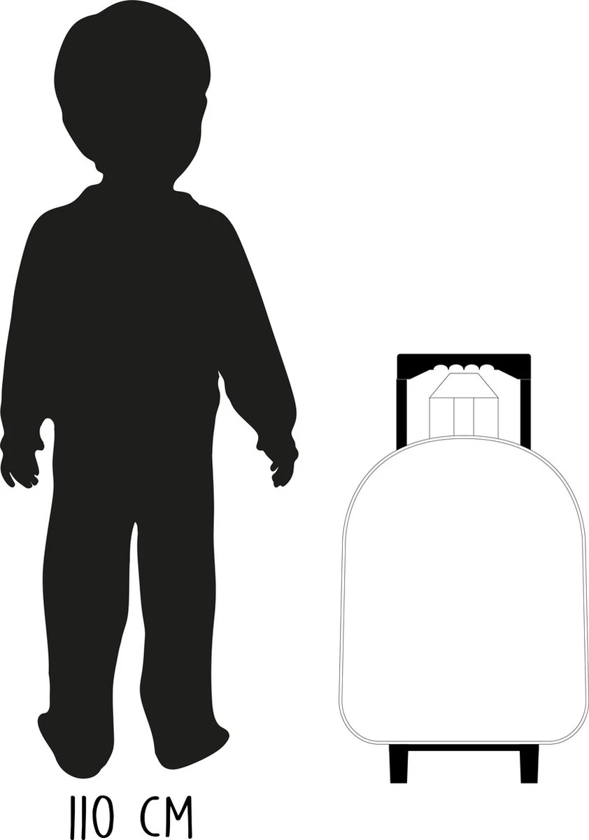 Disney Frozen Handbagage Reiskoffer/trolley/rugzak Blauw 32 Cm Voor Kinderen 7 Disney Frozen Handbagage Reiskoffer/trolley/rugzak Blauw 32 Cm Voor Kinderen - Afbeelding 5