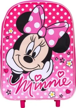 Disney MINNIE MOUSE Polka Dots Trolley Koffertje Vakantie Logeren Tripjes Roze -Reisbagage Winkel 845x1200 1