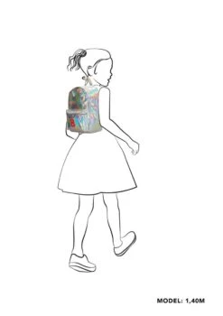 Beagles Original Kinderrugzak - Hologrammic - Multi -Reisbagage Winkel 847x1200 18