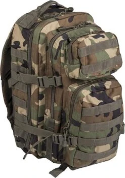 US Assault Backpack - Rugzak - 36 Liter - Woodland 51 X 29 X 28 Cm