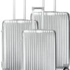 Royal Swiss - Kofferset - Cijferslot- Lichtgewicht Koffer - 4 Wielen- Zilver -Reisbagage Winkel 849x1200 3