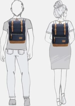 Enrico Benetti Santiago 46162 Laptoprugzak Met 17" Laptopvak - Blauw -Reisbagage Winkel 849x1200 8