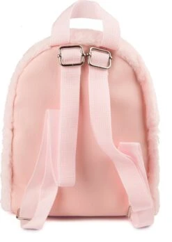 Davinci - Camemi Mini Rugzak Roze Meisjes. Roze - Basisschool - Kleuterschool - Peuters - Kleuters - Pluizig - Beren Zacht - Rugzak - Schooltas -Reisbagage Winkel 852x1200 10