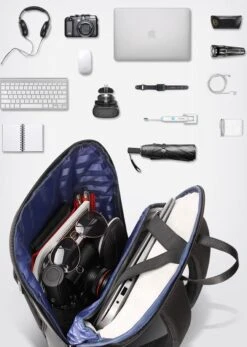 Aloba - Rugzak Met Laptopvak Tot 15.6 Inch - Anti Diefstal Tas - Waterdichte Moderne Rugzak - Leer 15 Aloba - Rugzak Met Laptopvak Tot 15.6 Inch - Anti Diefstal Tas - Waterdichte Moderne Rugzak - Leer -Reisbagage Winkel 854x1200 3