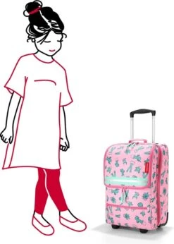 Reisenthel Trolley XS Kids Reiskoffer Kind - Maat XS - 12L - Cats&Dogs Mint -Reisbagage Winkel 856x1200