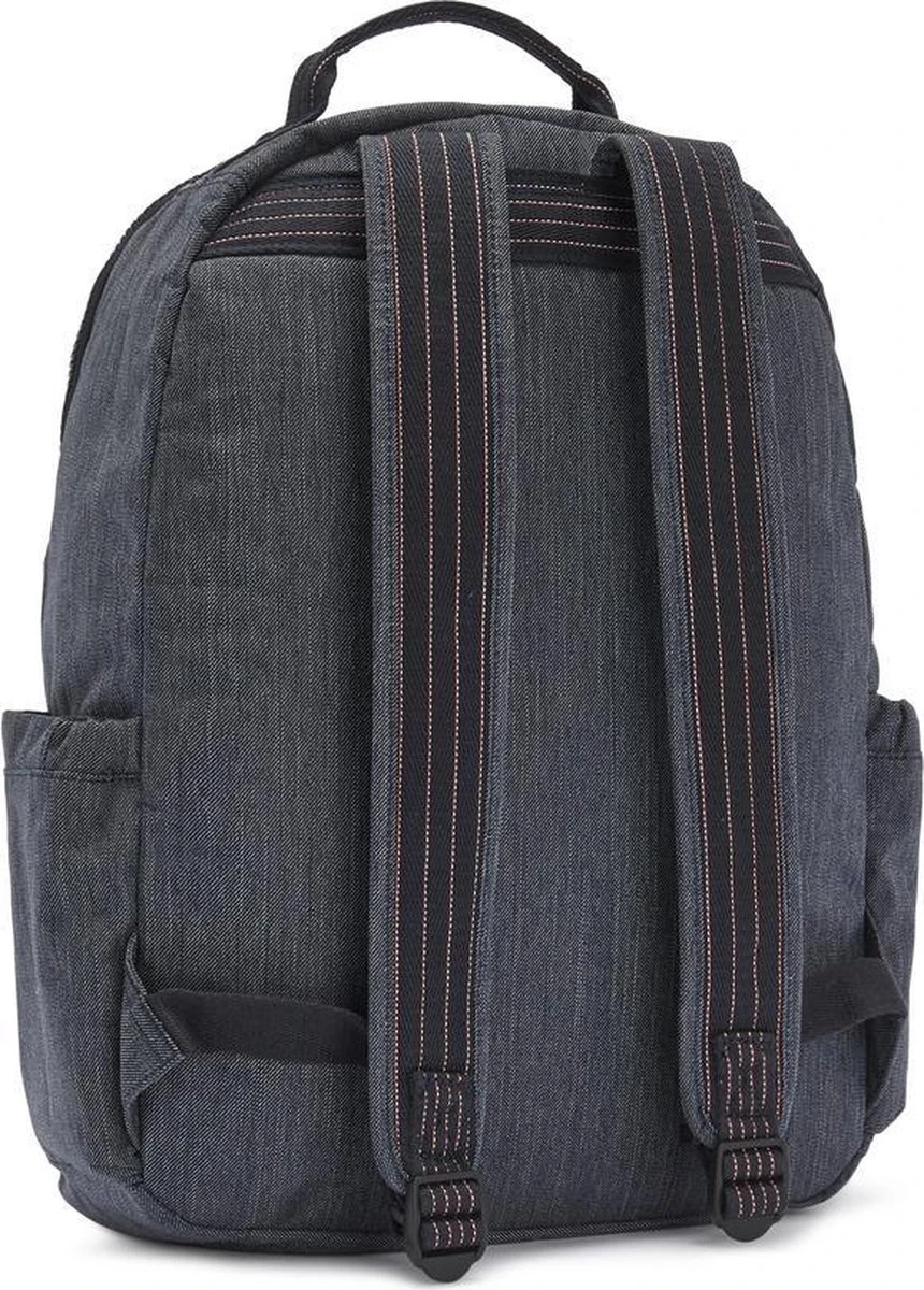 Kipling SEOUL Rugzak, 27 Liter, 15 Inch Laptopvak - Active Denim 4 Kipling SEOUL Rugzak, 27 Liter, 15 Inch Laptopvak - Active Denim - Afbeelding 2