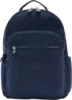 Kipling SEOUL Rugzak, 27 Liter, 15 Inch Laptopvak - Blue Bleu 2 -Reisbagage Winkel 863x1200 4