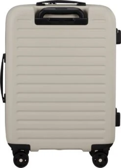 Samsonite Reiskoffer - Stackd Spinner Uitbreidbaar (4 Wielen) 55 Cm Handbagage - Sand - 2.8 Kg -Reisbagage Winkel 864x1200