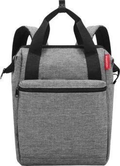Reisenthel Allrounder R Schouder/ Rugtas - Maat R - 12L - Twist Silver Grijs -Reisbagage Winkel 868x1200 5