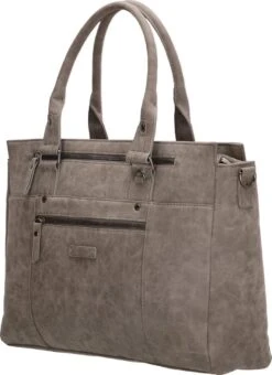 Enrico Benetti Nikki 66518 Laptoptas Met 14" Laptopvak En Tabletvak - Grijs -Reisbagage Winkel 871x1200 7