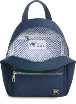 YLX Mini Backpack Voor Dames. Marine Blauw. Recycled Rpet Materiaal. Eco-friendly -Reisbagage Winkel 876x1200 10