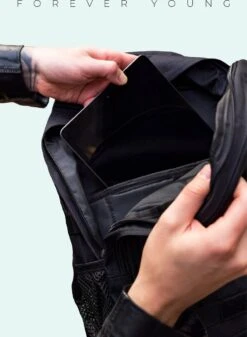 Waterdichte Rugzak - Hybride Tactical Backpack - Reistas Handbagage - Wandelrugzak - Grote Schooltas Zwart -Reisbagage Winkel 879x1200 12