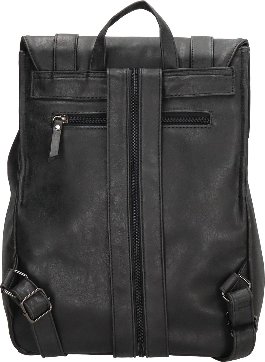 Enrico Benetti Amy 66582 Dames Rugzak M - Zwart 6 Enrico Benetti Amy 66582 Dames Rugzak M - Zwart - Afbeelding 4