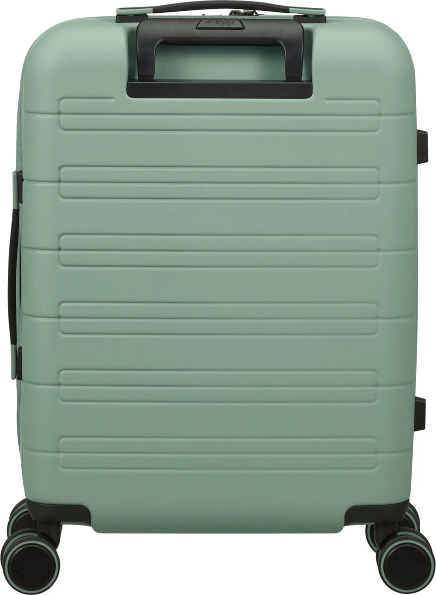 American Tourister Reiskoffer Met Laptopvak - Novastream Spinner 55/20 Tsa (Handbagage) Nomad Green 5 American Tourister Reiskoffer Met Laptopvak - Novastream Spinner 55/20 Tsa (Handbagage) Nomad Green - Afbeelding 3