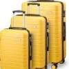 Swiss Alpine 2.0 - Kofferset - 3-delig - 4 Wielen - TSA-cijferslot - Geel -Reisbagage Winkel 884x1200 1