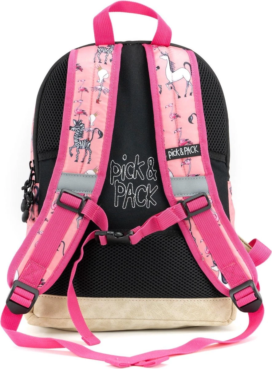Pick & Pack Koninklijke Prinses - Rugzak - Felroze - Maat M 5 Pick & Pack Koninklijke Prinses - Rugzak - Felroze - Maat M - Afbeelding 3