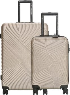 Enrico Benetti Louisville Kofferset Tweedelig - 39040-02 - Champagne -Reisbagage Winkel 888x1200 2