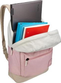 Case Logic® Case Logic Campus Commence 24L - Laptop Rugzak 15 Inch - Zephyr Pink / Concrete -Reisbagage Winkel 892x1200 3