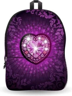 Merkloos Ekuizai LED Schooltas / Rugzak - Back To School - Heart Model