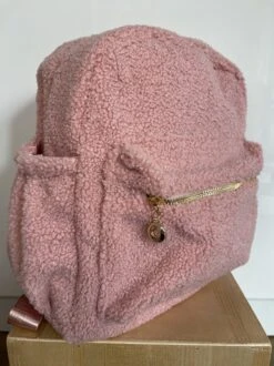 Merkloos Teddy Rugzak Roze Zijvak | Kind | Peuter | School | Rugzak Teddy | Meisje | Jongen -Reisbagage Winkel 899x1200 21