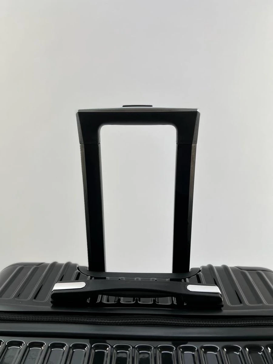 AATravel M Reiskoffer - Trolley ABS - Met Dubbele Wielen - 66 Cm - 66 Liter - Zwart 5 AATravel M Reiskoffer - Trolley ABS - Met Dubbele Wielen - 66 Cm - 66 Liter - Zwart - Afbeelding 3