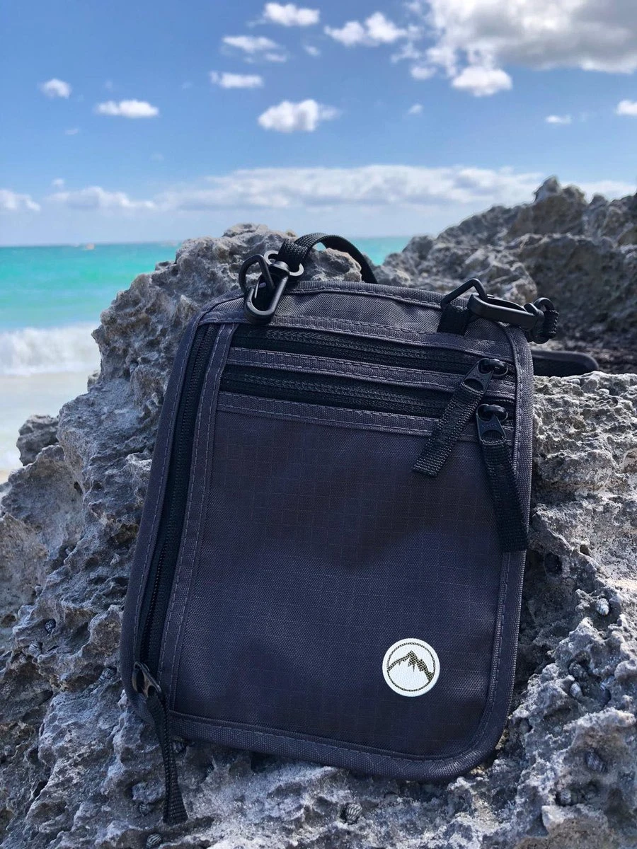 Groene Berg Nektasje - Reistas - Paspoorthouder Met RFID Blokkering - Reisportemonnee - Grijs 7 Groene Berg Nektasje - Reistas - Paspoorthouder Met RFID Blokkering - Reisportemonnee - Grijs - Afbeelding 5