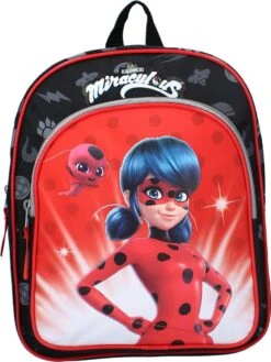 Miraculous Ladybug Love And Courage Rugzak - Zwart -Reisbagage Winkel 901x1200 9