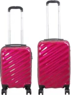 Monopol - Messina - Reiskofferset 2delig - Hoogkwaliteit Polycarbonaat - Rood - Maat XS + S 8 Monopol - Messina - Reiskofferset 2delig - Hoogkwaliteit Polycarbonaat - Rood - Maat XS + S -Reisbagage Winkel 904x1200