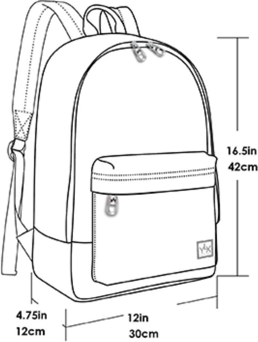 YLX Classic Rugzak. Zwart. Recycled Rpet Materiaal. Gerecyclede Plastic Flessen. Eco Friendly. 15" Laptop Sleeve. Backpack - Schooltas - Mannen - Vrouwen - Middelbare Scholieren - Tieners - Jongens - Meiden - Meisjes 8 YLX Classic Rugzak. Zwart. Recycled Rpet Materiaal. Gerecyclede Plastic Flessen. Eco Friendly. 15" Laptop Sleeve. Backpack - Schooltas - Mannen - Vrouwen - Middelbare Scholieren - Tieners - Jongens - Meiden - Meisjes - Afbeelding 6
