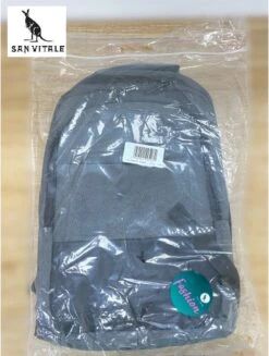 San Vitale® - Rugzak 2.0 Met USB Poort - Schooltas - 16 Inch Laptop Rugtas - Dames/Heren - 30L - Waterafstotend - Grijs -Reisbagage Winkel 907x1200 7