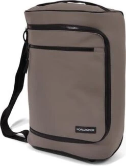 Norlander Lyon Trolleytas - Dull PU - 21 Liter - Taupe 12 Norlander Lyon Trolleytas - Dull PU - 21 Liter - Taupe -Reisbagage Winkel 912x1200 1