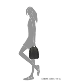 Enrico Benetti Toulouse Rugzak - 66169 - Zwart -Reisbagage Winkel 915x1200 11