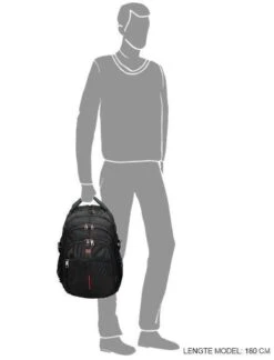 Enrico Benetti Cornell 47081 Laptoprugzak 15,6 Inch Laptopvak - Zwart 35 Enrico Benetti Cornell 47081 Laptoprugzak 15,6 Inch Laptopvak - Zwart -Reisbagage Winkel 916x1200 7