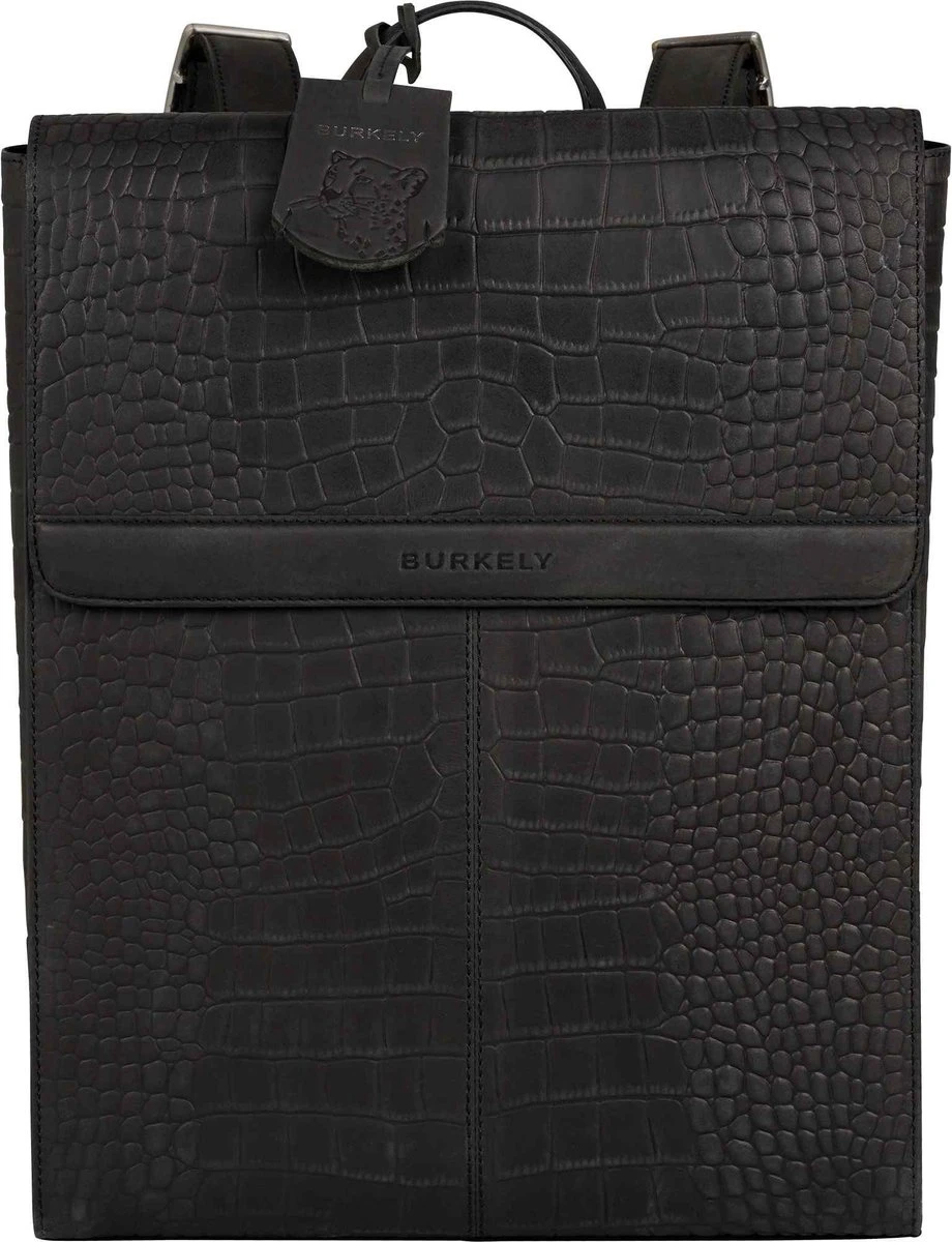 Burkely Casual Cayla Dames Rugtas 14" - Zwart 3 Burkely Casual Cayla Dames Rugtas 14" - Zwart