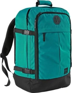 CabinMax Metz Reistas– Handbagage 44L- Rugzak – Schooltas - Backpack 55x40x20cm – Lichtgewicht - Vintage Teal (MZ V-TL)