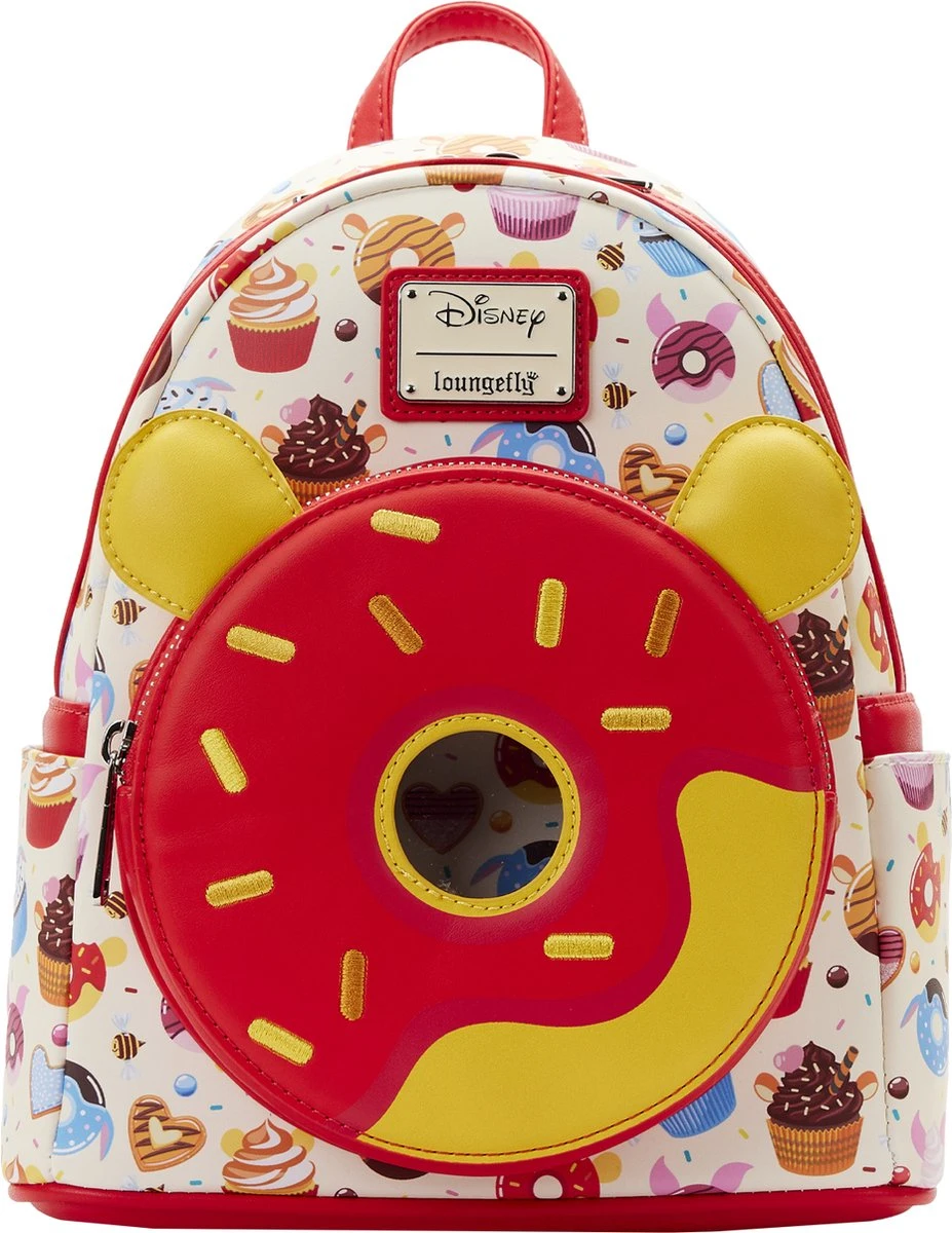 Disney Loungefly Backpack Winnie The Pooh Donuts & Cupcakes 3 Disney Loungefly Backpack Winnie The Pooh Donuts & Cupcakes