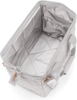 Reisenthel Allrounder M Reistas Sporttas - 18L - Twist Sky Rose Grijs 11 Reisenthel Allrounder M Reistas Sporttas - 18L - Twist Sky Rose Grijs -Reisbagage Winkel 930x1200 10