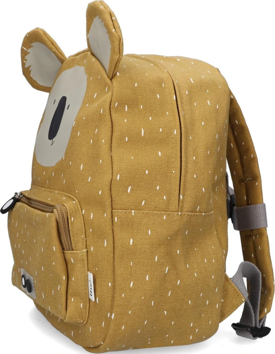 Trixie Kinderrugzak / Rugtas / Schooltas - Backpack - 3 Liter - Katoen - Geel 13 Trixie Kinderrugzak / Rugtas / Schooltas - Backpack - 3 Liter - Katoen - Geel - Afbeelding 11