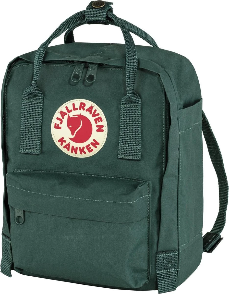 Fjallraven Fjällräven Kånken Mini Unisex Rugzak - Arctic Green 6 Fjallraven Fjällräven Kånken Mini Unisex Rugzak - Arctic Green - Afbeelding 4