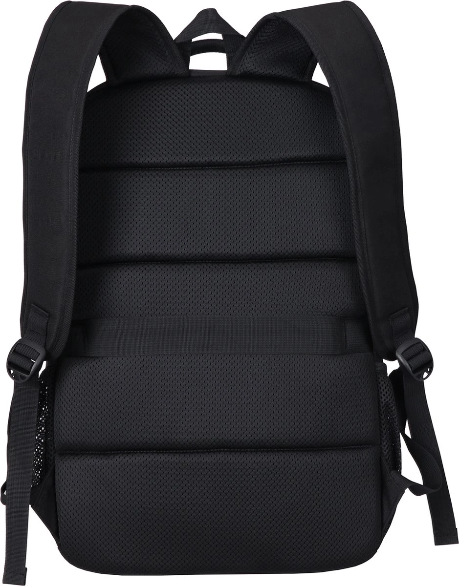 Merkloos Anti Diefstal Waterdichte Rugzak Inclusief Usb Oplaadstation - 14 T/m 15.6 Inch - Zwart 4 Merkloos Anti Diefstal Waterdichte Rugzak Inclusief Usb Oplaadstation - 14 T/m 15.6 Inch - Zwart - Afbeelding 2