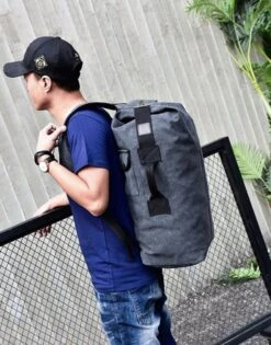 MIRO Luxe Backpack - Rugzak - Grote Capaciteit - Met Zip - 50 Liter - Zwart 11 MIRO Luxe Backpack - Rugzak - Grote Capaciteit - Met Zip - 50 Liter - Zwart -Reisbagage Winkel 942x1200 10