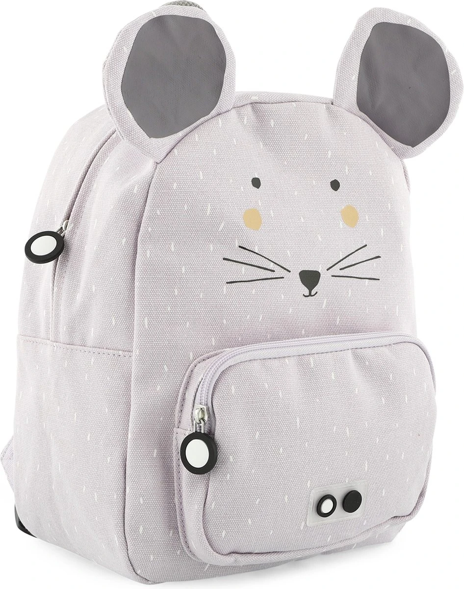 Trixie Kinderrugzak / Rugzak / Schooltas - Rugtas - 3 Liter - Katoen - Paars 12 Trixie Kinderrugzak / Rugzak / Schooltas - Rugtas - 3 Liter - Katoen - Paars - Afbeelding 10