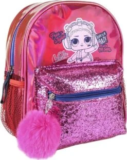 L.O.L. Surprise! L.O.L Surprise - Fuchsia Roze Rugtas Met Glitter