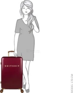 SUITSUIT - Fab Seventies Classic - Biking Red - Reiskoffer (66 Cm) -Reisbagage Winkel 951x1200 1