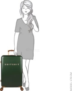 SUITSUIT - Fab Seventies Classic - Beetle Green - Reiskoffer (66 Cm) 29 SUITSUIT - Fab Seventies Classic - Beetle Green - Reiskoffer (66 Cm) -Reisbagage Winkel 954x1200 1