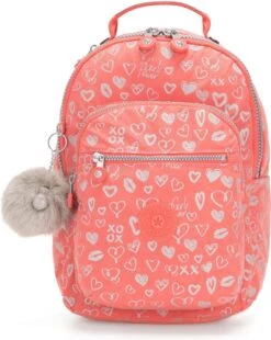 Kipling Seoul Go Small Laptoprugzak 13 Inch - Hearty Pink Met