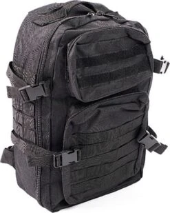 Oneiro’s Luxe Waterdichte Rugzak - Backpack Zwart - 43 X 15 X 26 Cm - Hybride Tactical Backpack - Vierdaagse Wandelrugzak - Grote Schooltas