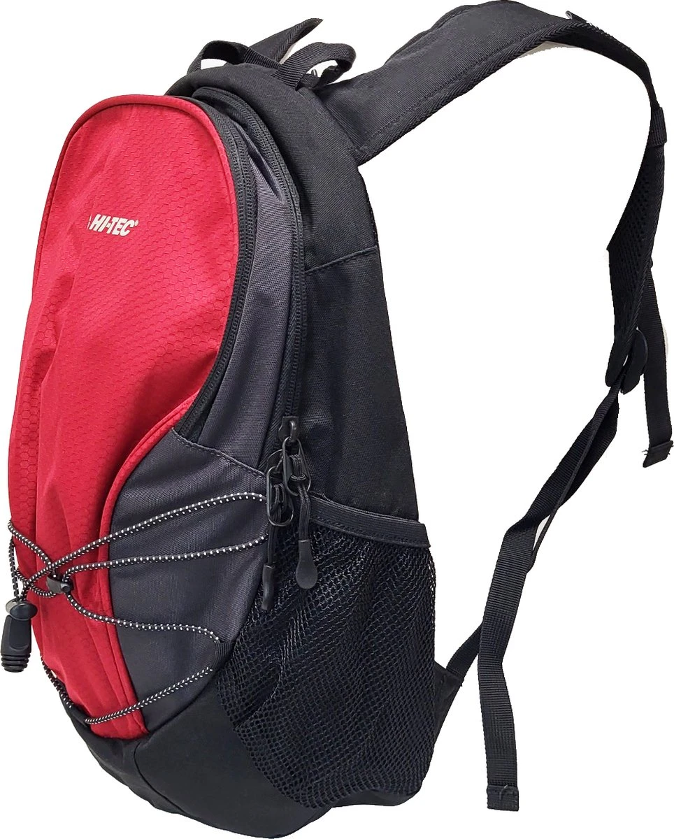 Hi-Tec Excursion Backpack - 20 Liter - Rugzak - Reistas - Rood - Wandelrugzak 5 Hi-Tec Excursion Backpack - 20 Liter - Rugzak - Reistas - Rood - Wandelrugzak - Afbeelding 3